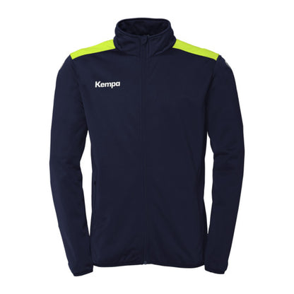 Emotion 27 Poly jacket - navy/fluo yellow