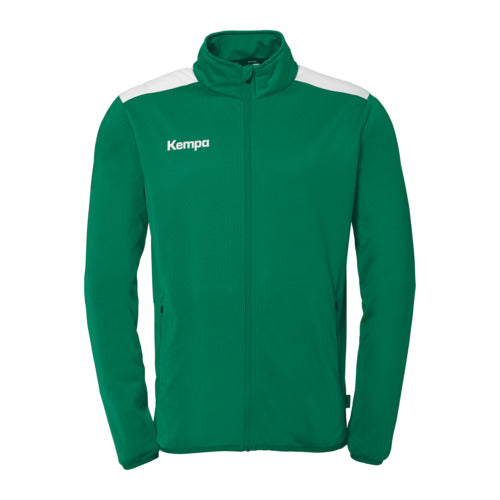 Emotion 27 Poly jacket - lagoon/white