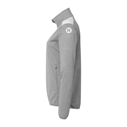 Emotion 27 Poly jacket W - dark grey mélange/white