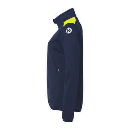 Emotion 27 Poly jacket W - navy/fluo yellow