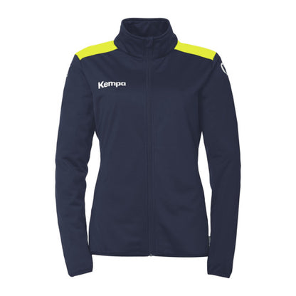 Emotion 27 Poly jacket W - navy/fluo yellow