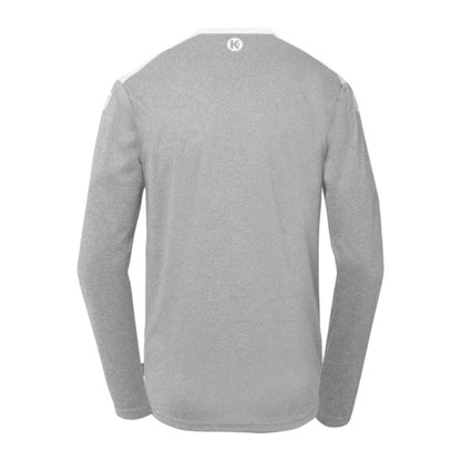 Emotion 27 Longsleeve - dark grey mélange/white