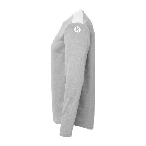 Emotion 27 Longsleeve - dark grey mélange/white