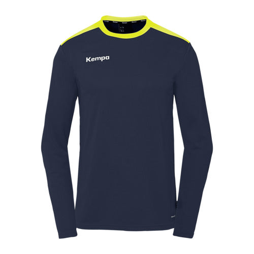Emotion 27 Longsleeve - navy/fluo yellow