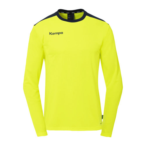 Emotion 27 Longsleeve - fluo yellow/navy