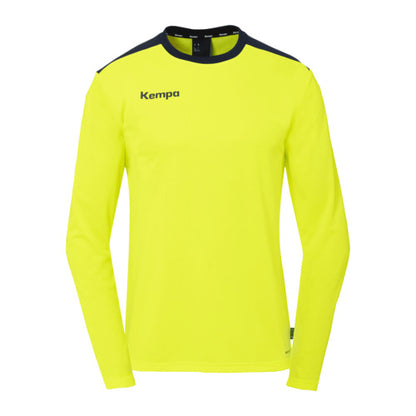 Emotion 27 Longsleeve - fluo yellow/navy