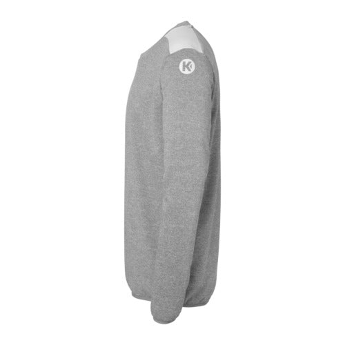 Emotion 27 Training top - dark grey mélange/white