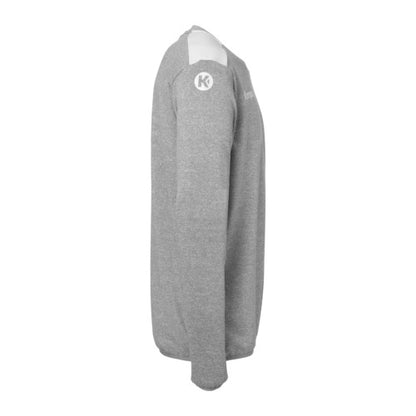 Emotion 27 Training top - dark grey mélange/white