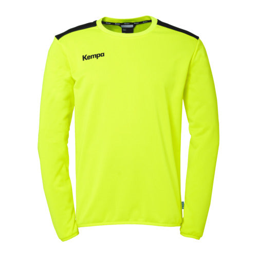 Emotion 27 Training top - fluo yellow/navy