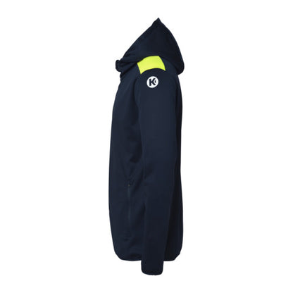 Emotion 27 Hooded jacket - navy/fluo yellow