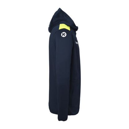 Emotion 27 Hooded jacket - navy/fluo yellow