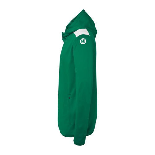 Emotion 27 Hooded jacket - lagoon/white