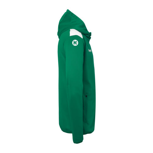 Emotion 27 Hooded jacket - lagoon/white