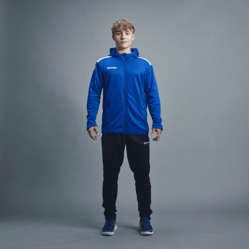 Emotion 27 Hooded jacket - royal/white