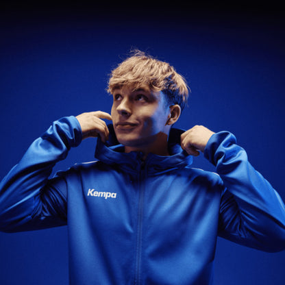 Emotion 27 Hooded jacket - royal/white