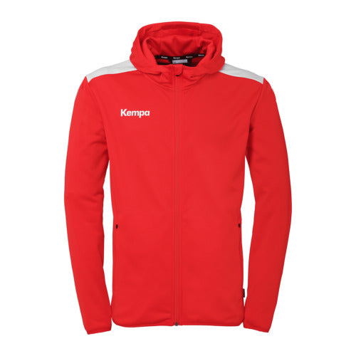 Emotion 27 Hooded jacket - red/white