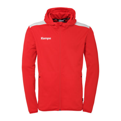 Emotion 27 Hooded jacket - red/white