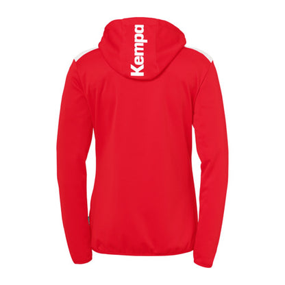 Emotion 27 Hooded jacket W - red/white