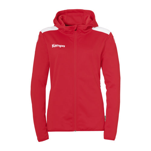 Emotion 27 Hooded jacket W - red/white