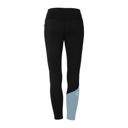 Tights - black/aqua