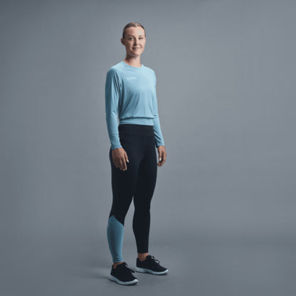 Cropped Top - aqua
