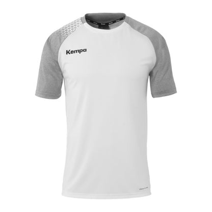 Ambition 28 Shirt - white/dark grey mélange