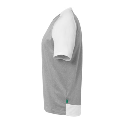 Ambition 28 Shirt - dark grey mélange/white