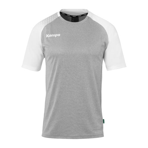 Ambition 28 Shirt - dark grey mélange/white