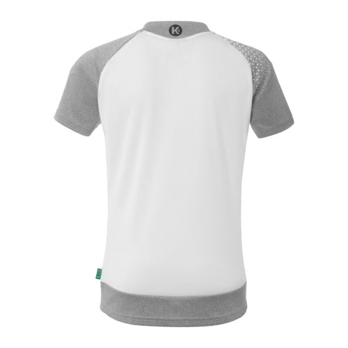Ambition 28 Shirt W - white/dark grey mélange