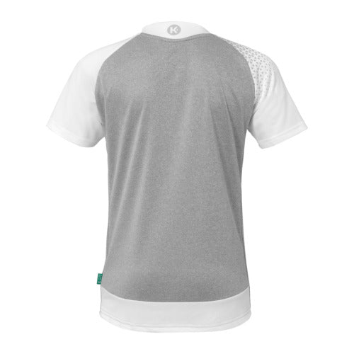Ambition 28 Shirt W - dark grey mélange/white