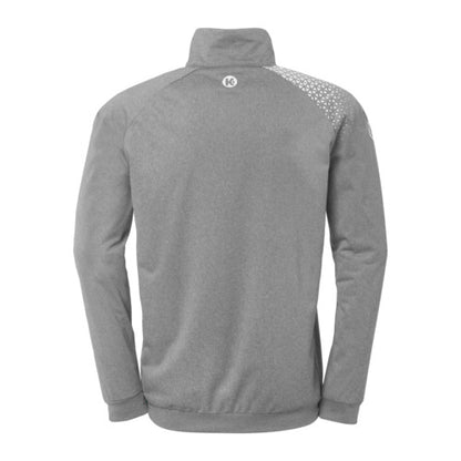 Ambition 28 Poly jacket - dark grey mélange/white
