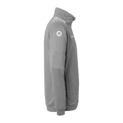 Ambition 28 Poly jacket - dark grey mélange/white