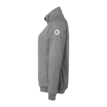Ambition 28 Poly jacket W - dark grey mélange/white