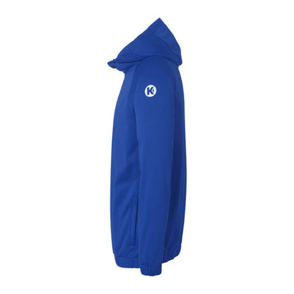 Ambition 28 Hooded jacket - royal/lime yellow