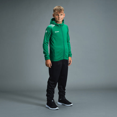 Ambition 28 Hooded jacket - lagoon/white
