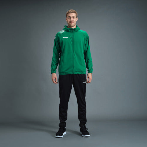 Ambition 28 Hooded jacket - lagoon/white