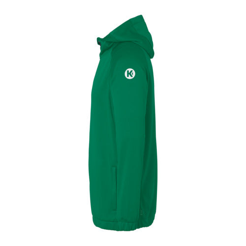 Ambition 28 Hooded jacket - lagoon/white