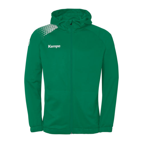 Ambition 28 Hooded jacket - lagoon/white
