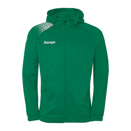 Ambition 28 Hooded jacket - lagoon/white