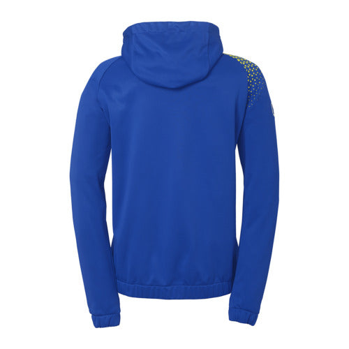 Ambition 28 Hooded jacket W - royal/lime yellow