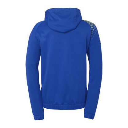 Ambition 28 Hooded jacket W - royal/lime yellow