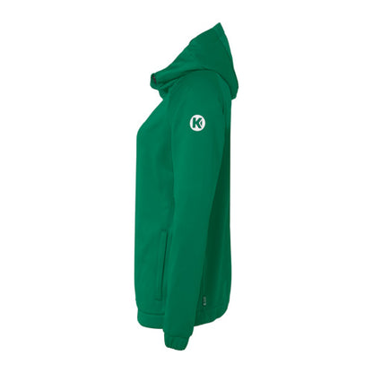 Ambition 28 Hooded jacket W - lagoon/white