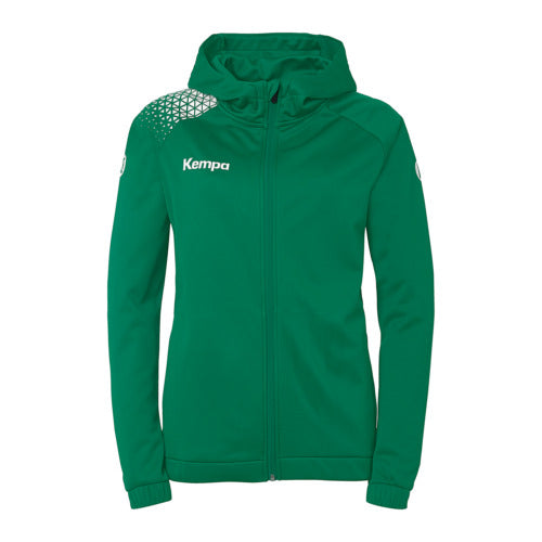 Ambition 28 Hooded jacket W - lagoon/white