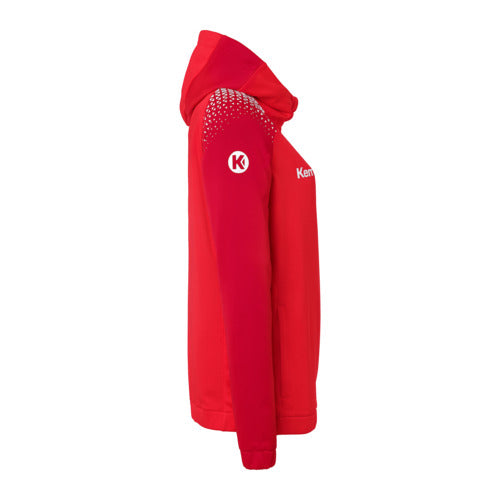 Ambition 28 Hooded jacket W - red/chili red