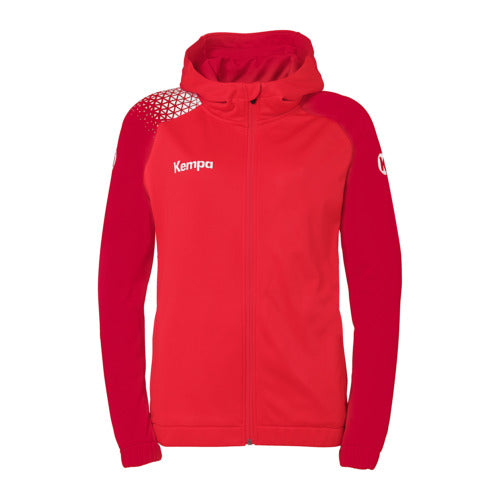 Ambition 28 Hooded jacket W - red/chili red