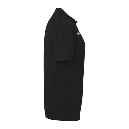 Poly polo shirt - black