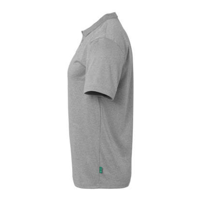 Poly polo shirt - dark grey mélange