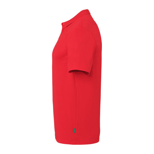 Poly polo shirt - red
