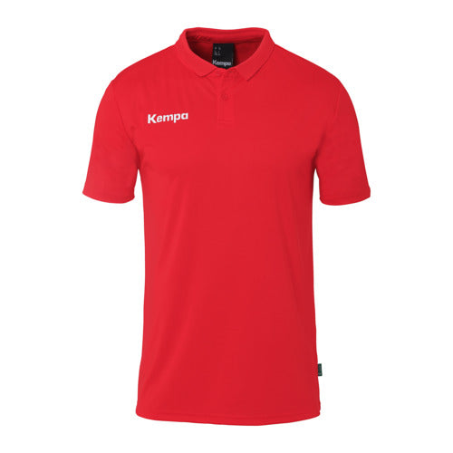 Poly polo shirt - red