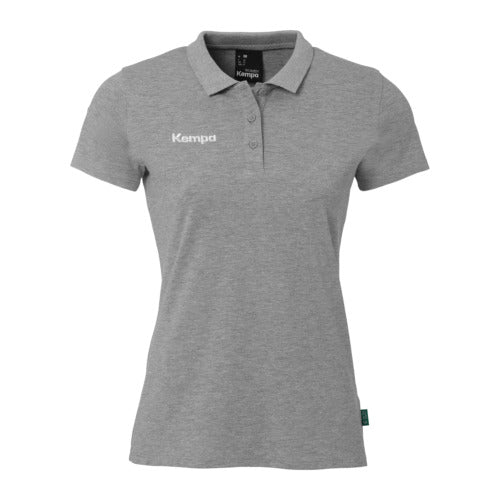 Classic polo shirt W - dark grey mélange